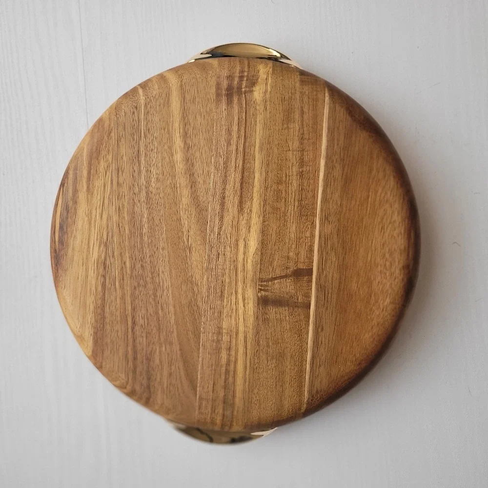 Acacia Wood Serving Tray 13